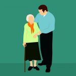 Elderly home care and caregiver service picture